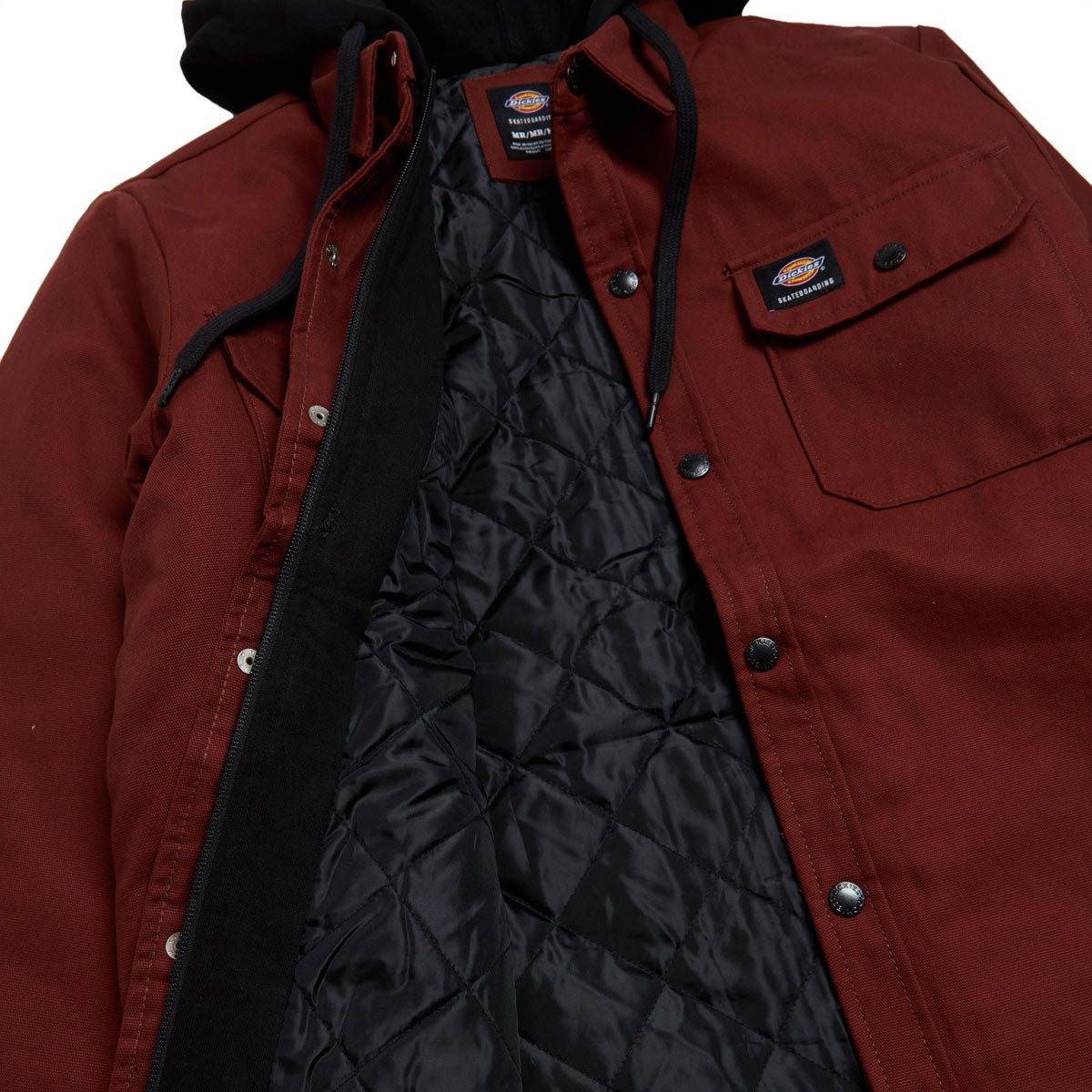 Dickies Duck Shacket Jacket - Fired Brick image 4