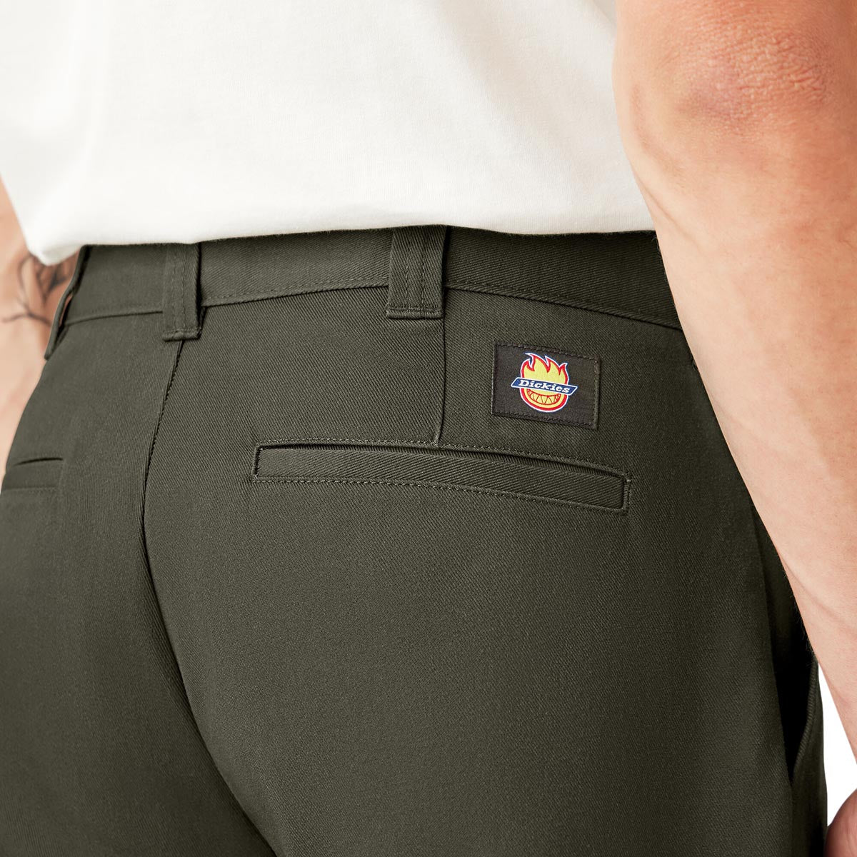 Dickies x Spitfire Double Knee Pants - Olive Green image 5