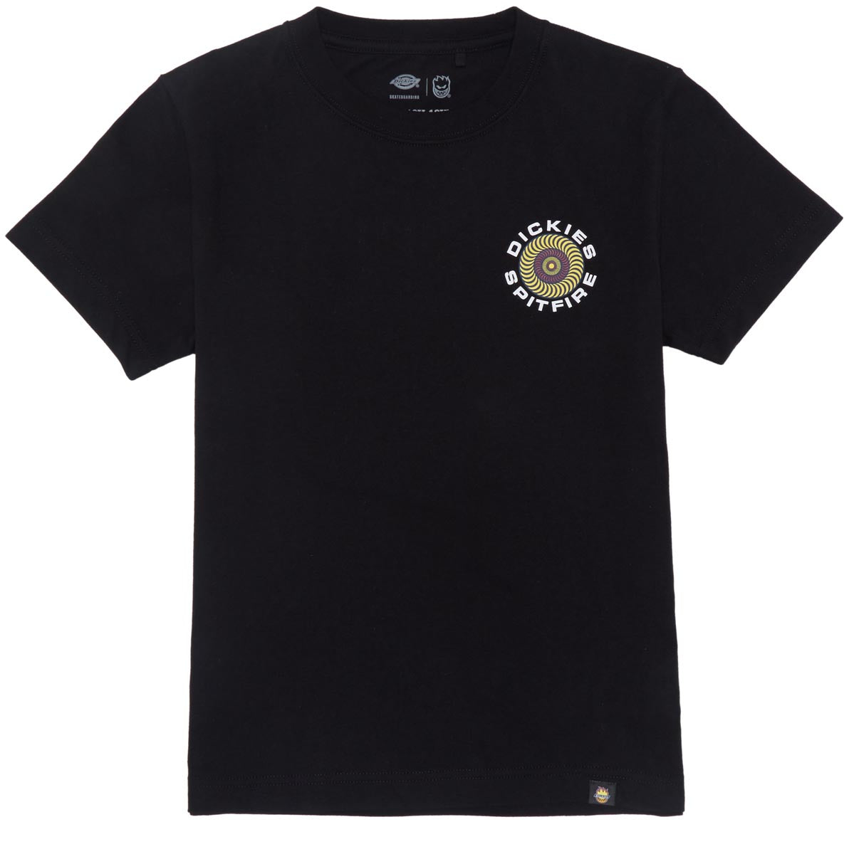 Dickies x Spitfire Youth T-Shirt - Black image 1