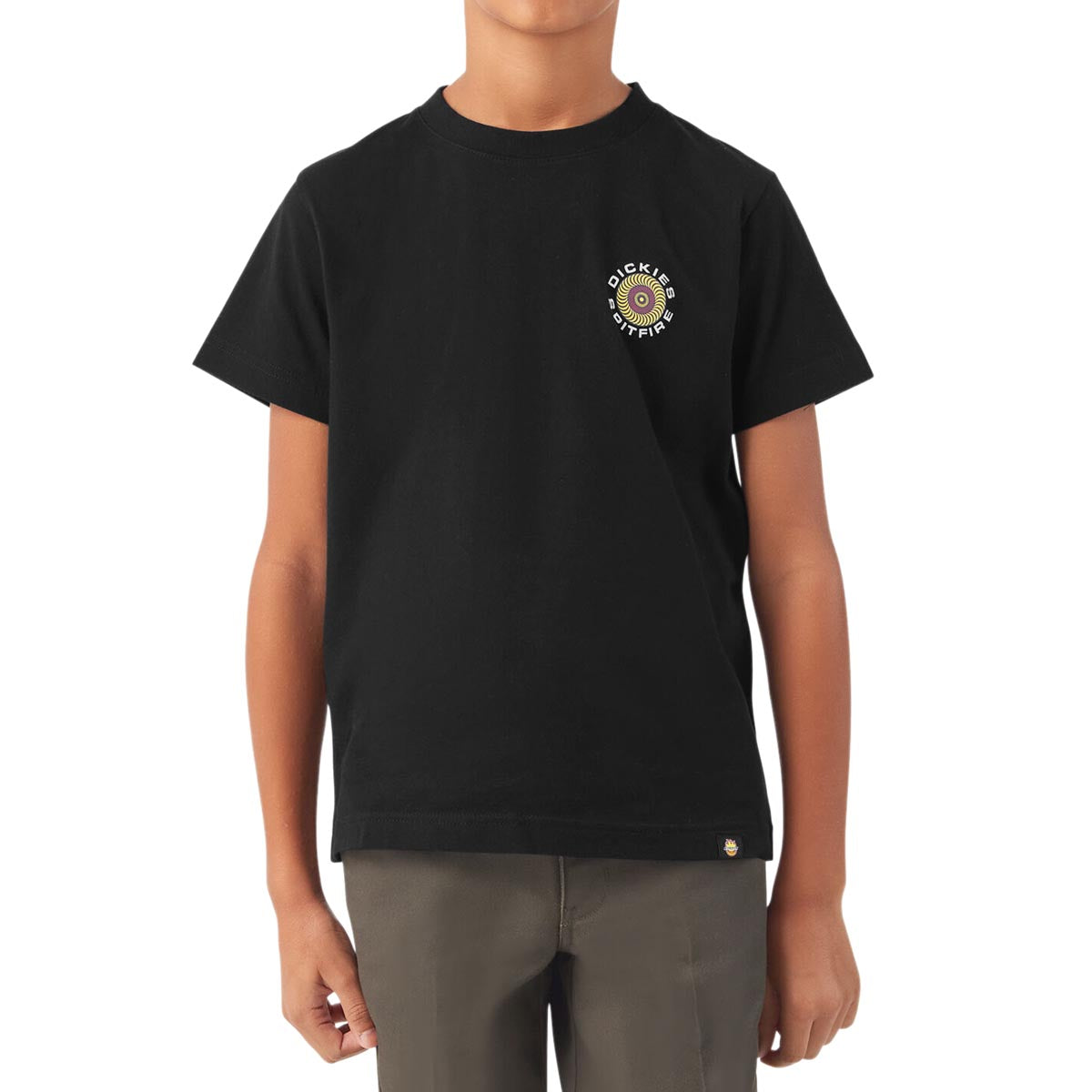 Dickies x Spitfire Youth T-Shirt - Black image 2