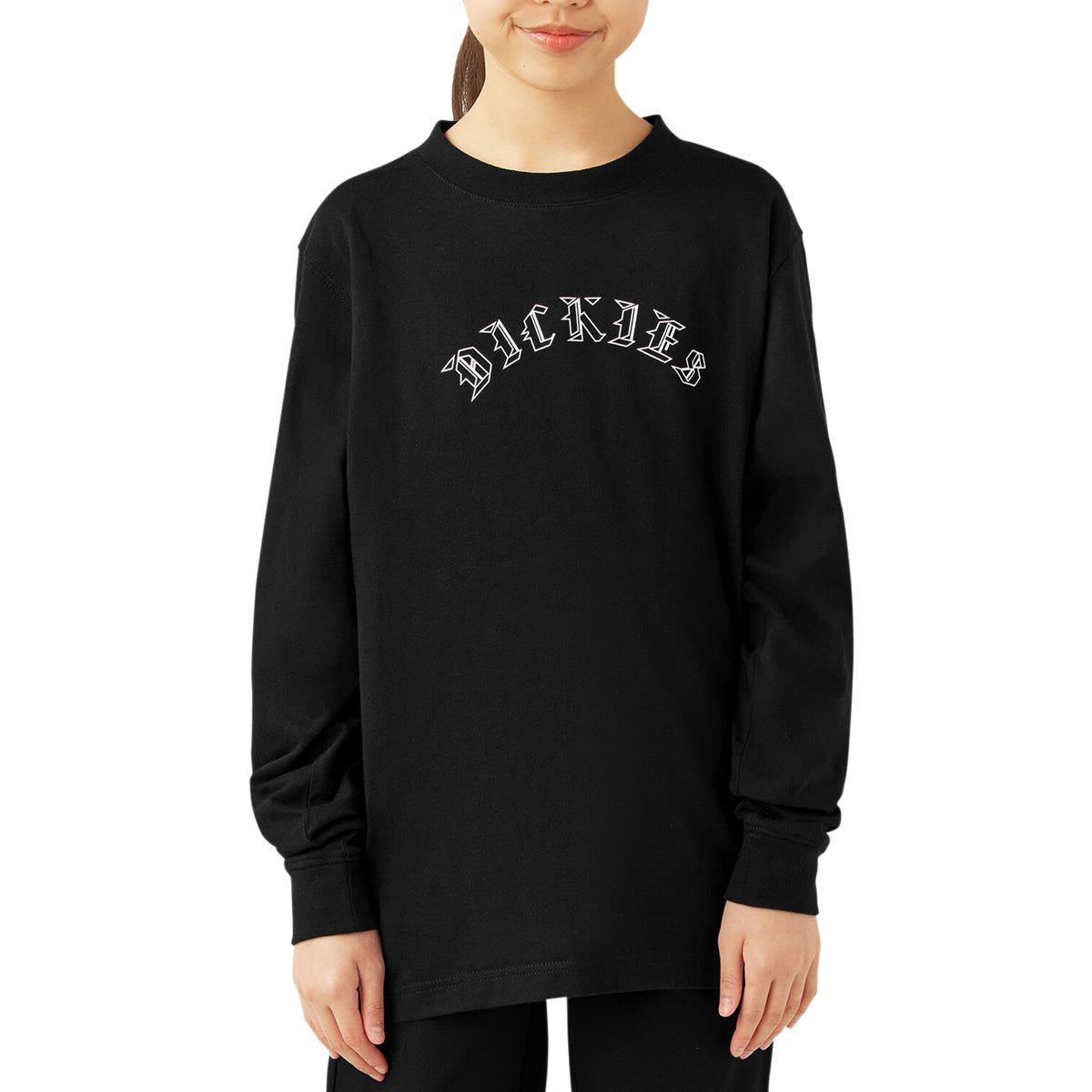 Dickies x Spitfire Youth Long Sleeve T-Shirt - Black image 2