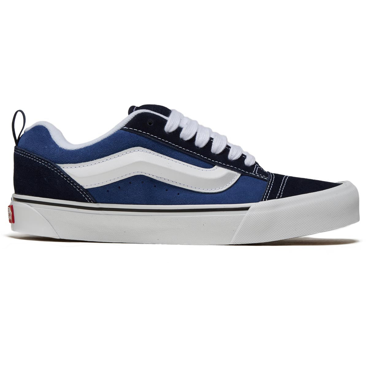 Vans Knu Skool Shoes - Navy/White image 1