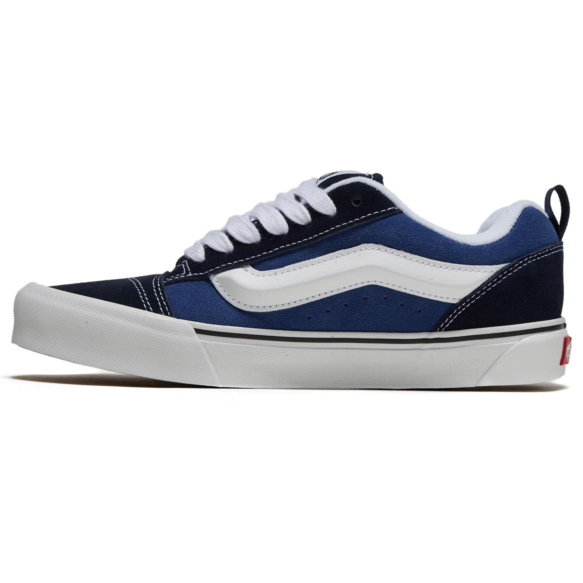 Vans Knu Skool Shoes - Navy/White image 2