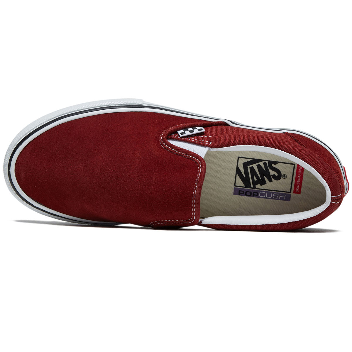 Vans Skate Slip-On Shoes - Brick image 3