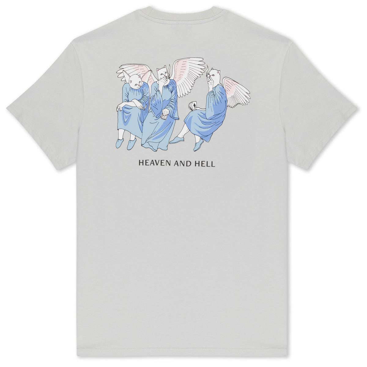 RIPNDIP Heaven And Hell T-Shirt - Grey image 1