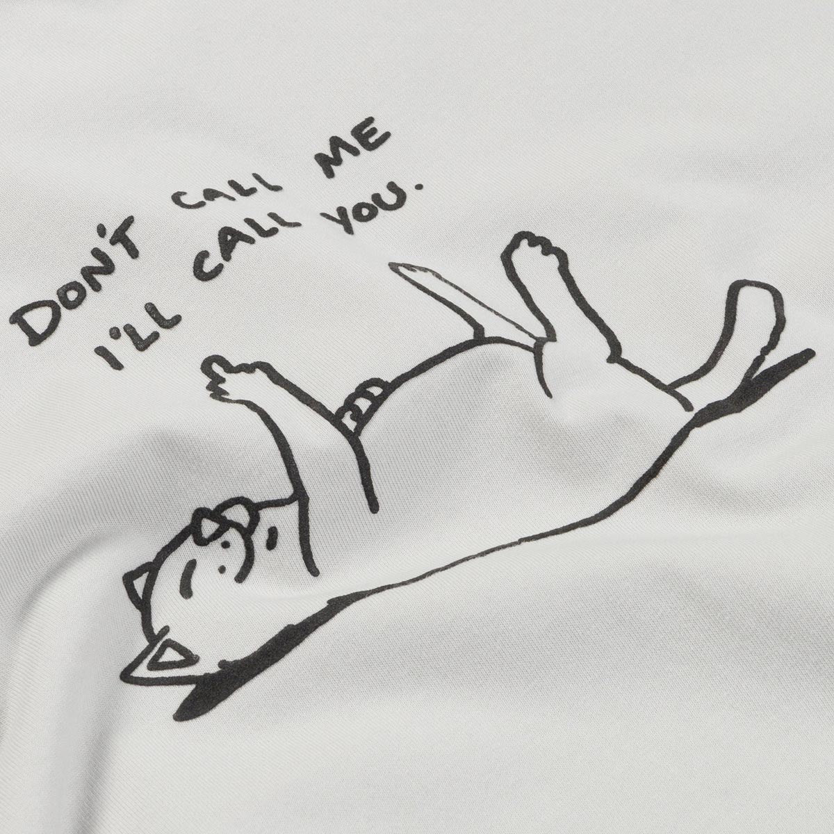 RIPNDIP Dont Call Me T-Shirt - Grey image 2