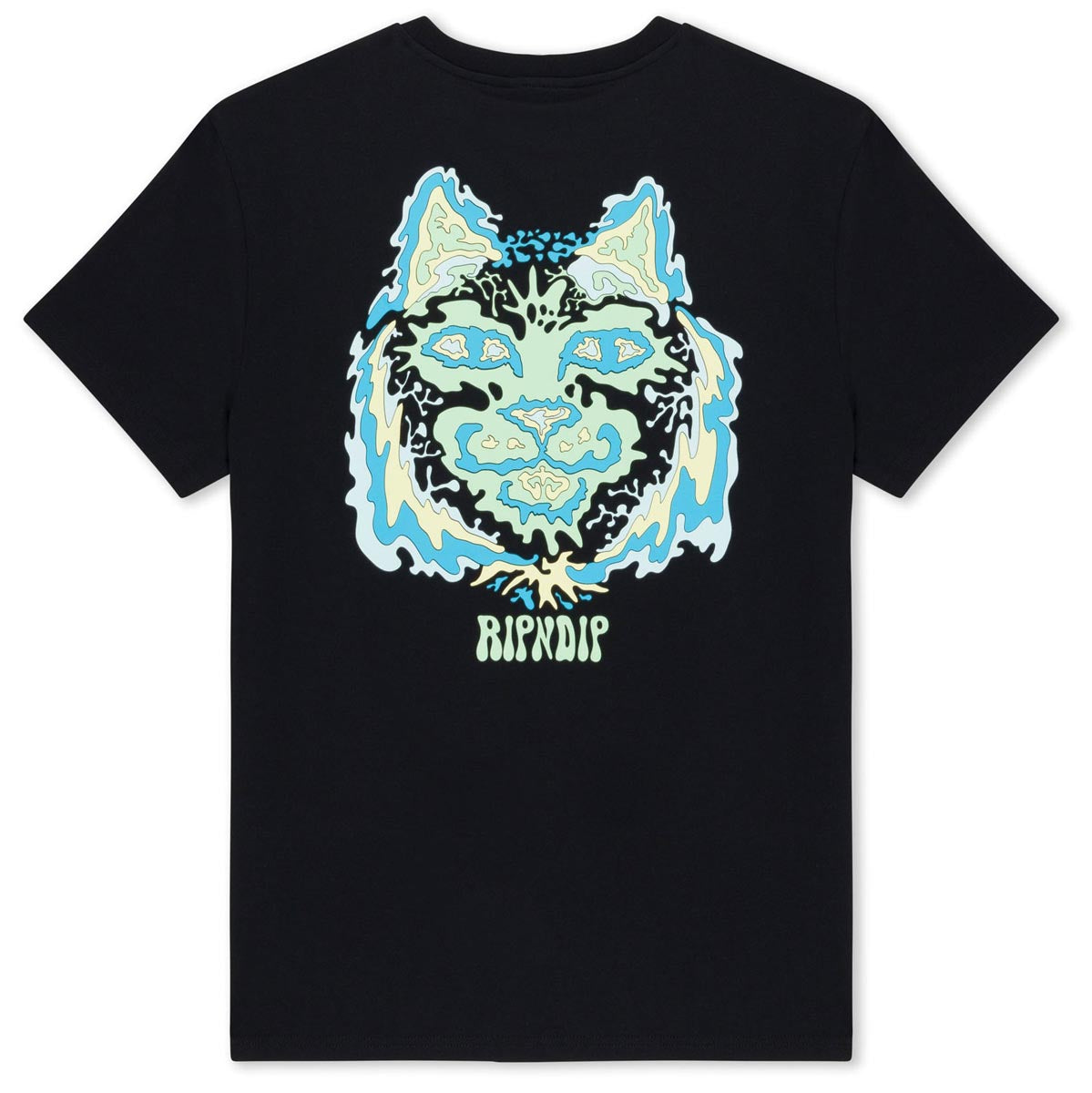 RIPNDIP Nerm Wave T-Shirt - Black image 1