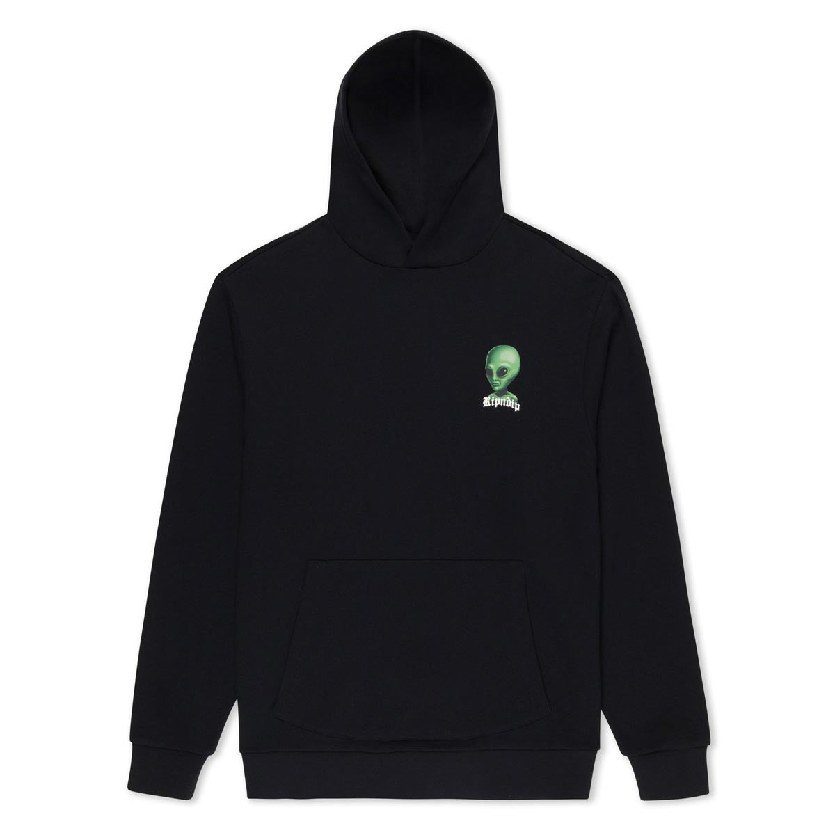 RIPNDIP We Come In Peace Hoodie - Black image 1