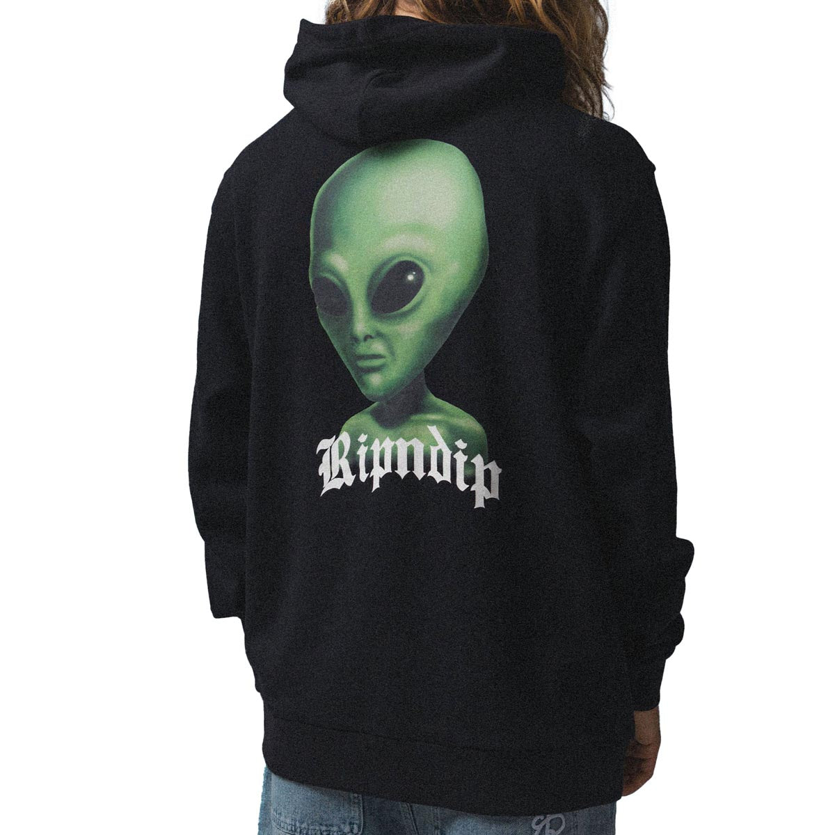 RIPNDIP We Come In Peace Hoodie - Black image 3