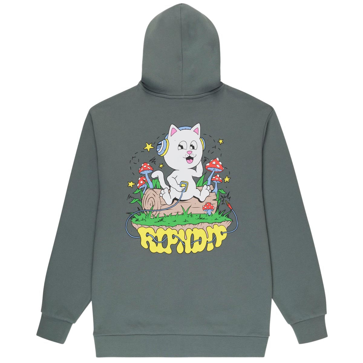 RIPNDIP Shroom Song Hoodie - Charcoal image 1