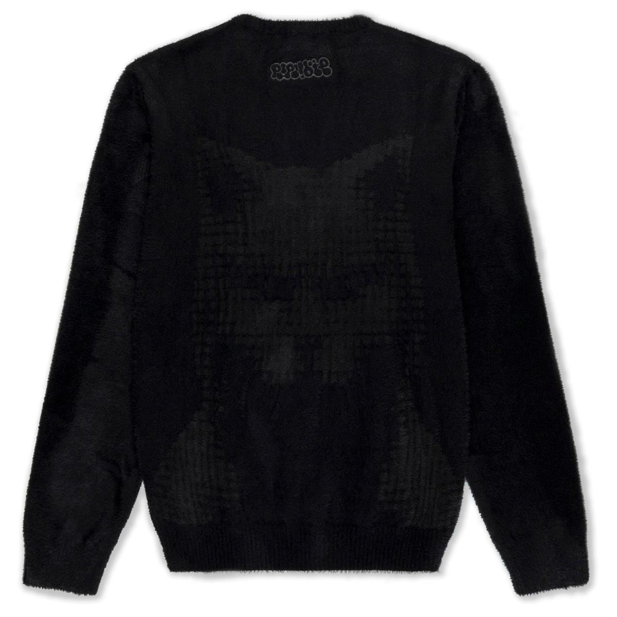 RIPNDIP Internal Mohair Sweatshirt - Black image 3