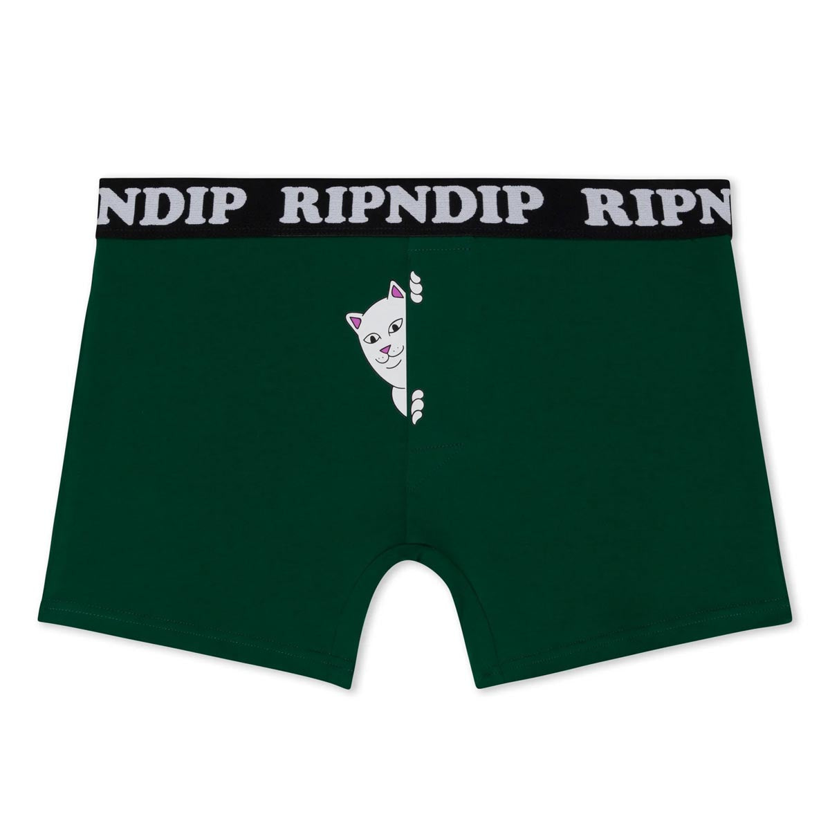 RIPNDIP Peek A Nermal Boxers Underwear - Dark Forest image 1