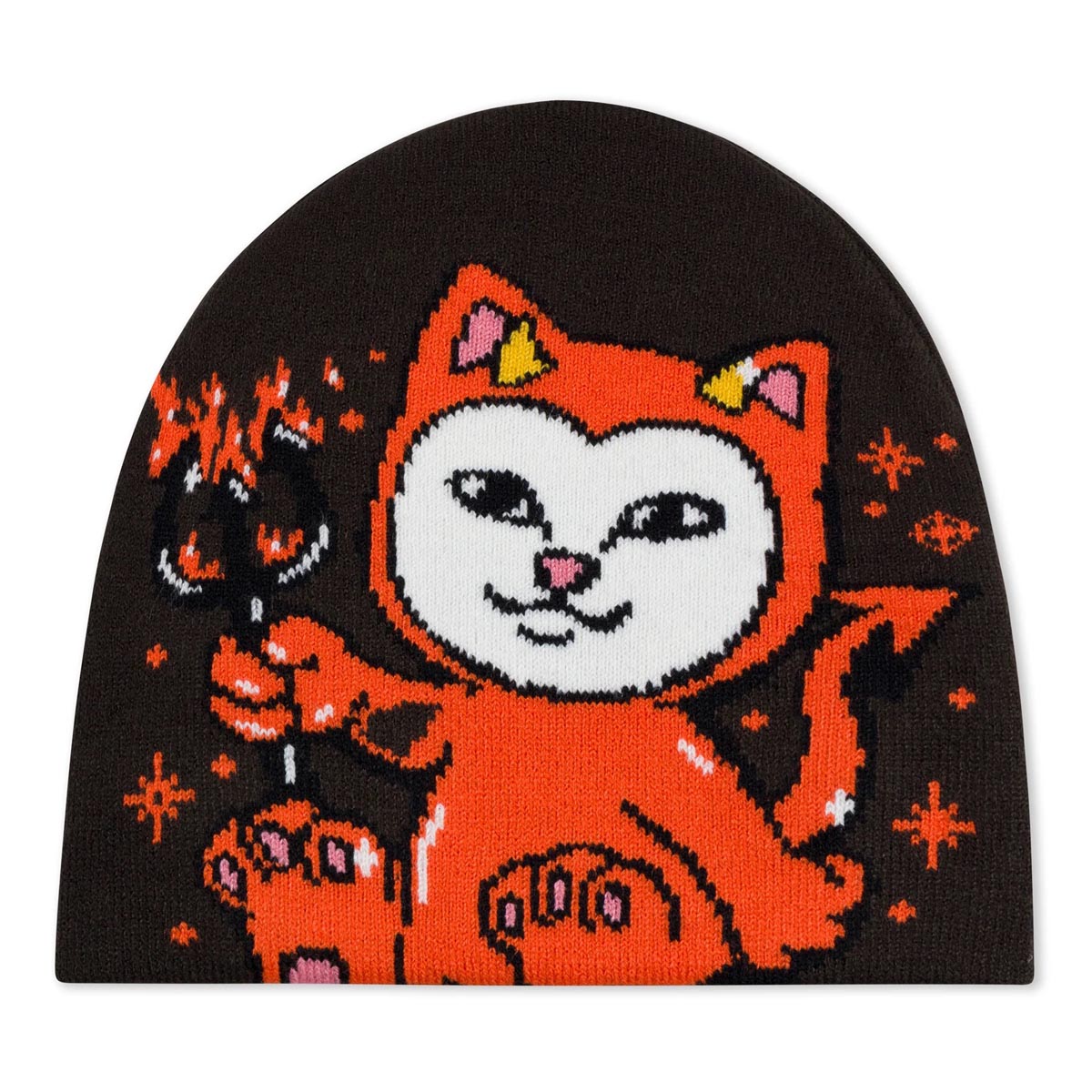 RIPNDIP Scary Cute Beanie - Charcoal image 1