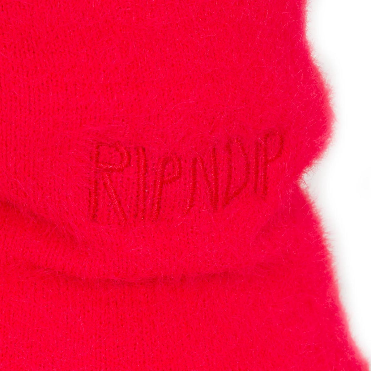 RIPNDIP Lord Devil Mohair  Balaclava - Red image 3