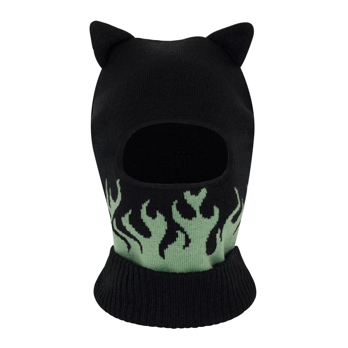 RIPNDIP Volt Kitty Ears Balaclava - Black image 1