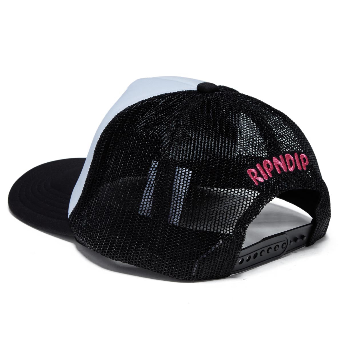 RIPNDIP Love Is Ripndip Trucker Hat - White/Black image 2