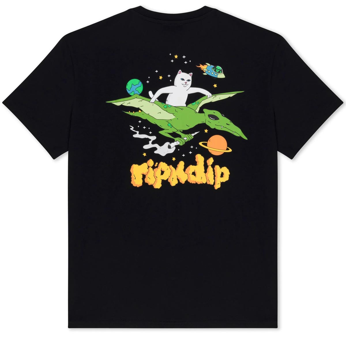 RIPNDIP Space Bird T-Shirt - Black image 1