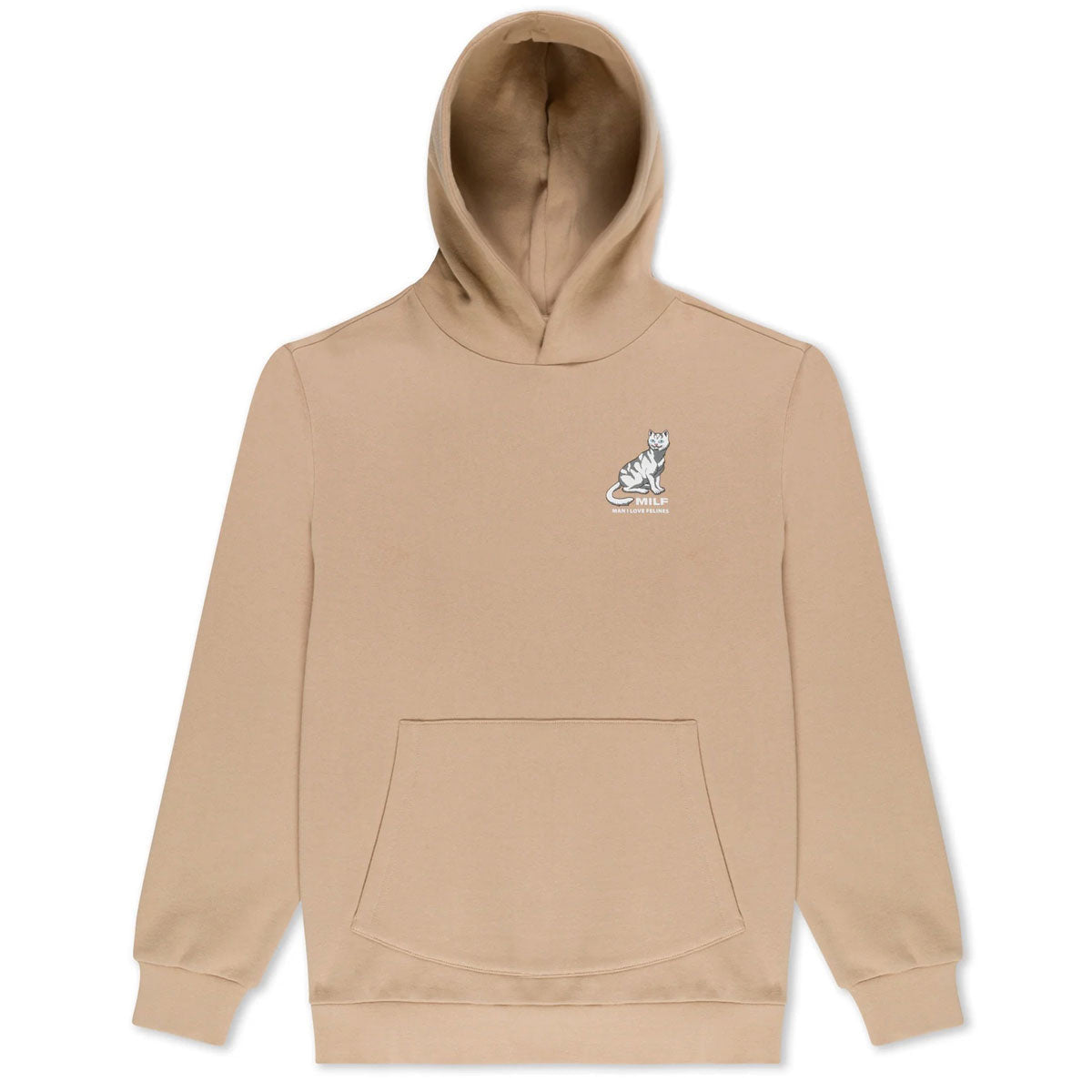 RIPNDIP Man I Love Felines Hoodie - Sandstone image 2