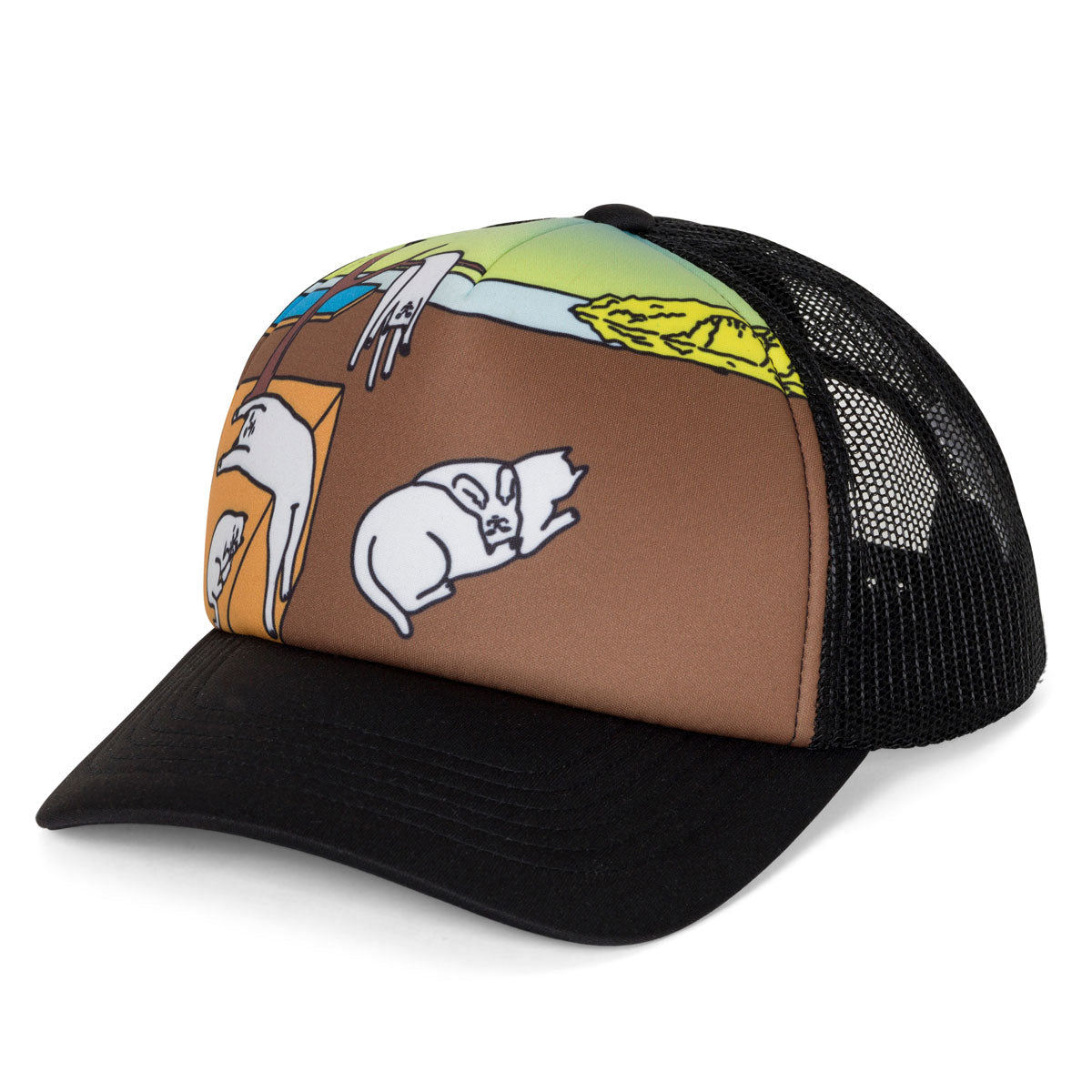 RIPNDIP Nermali Trucker Hat - Black image 1