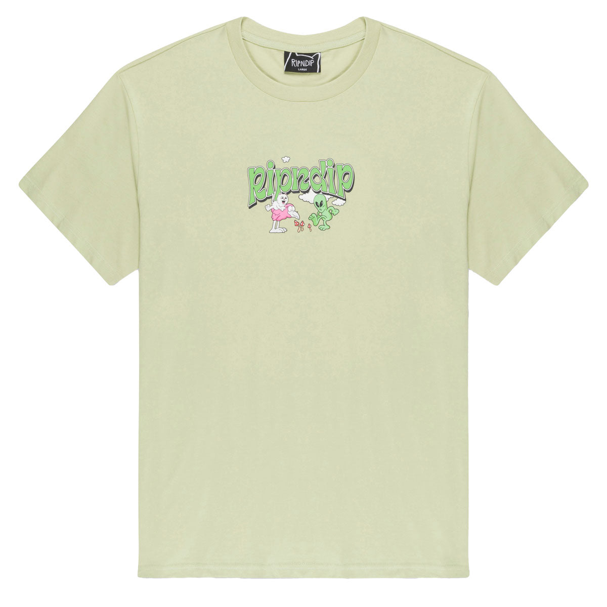 RIPNDIP Playground T-Shirt - Light Moss image 2