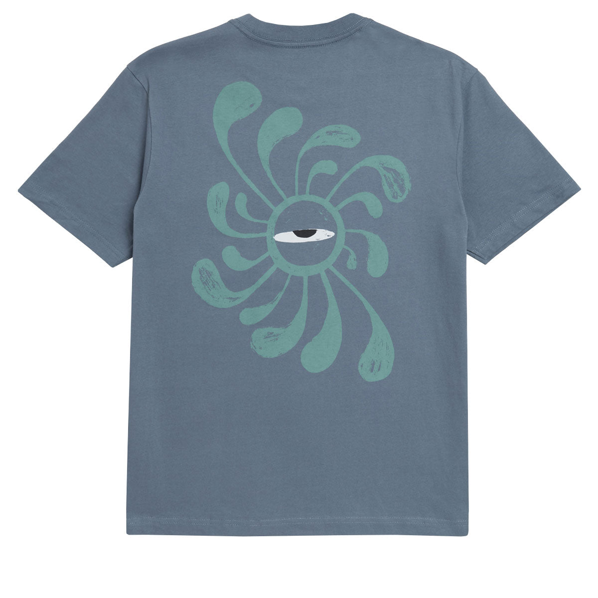 RVCA LA Eye Swirl Pocket T-Shirt - Vintage Navy image 1