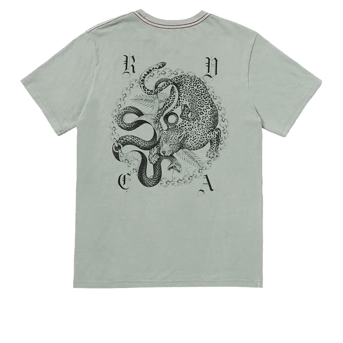 RVCA Benj Battle T-Shirt - Monument image 1