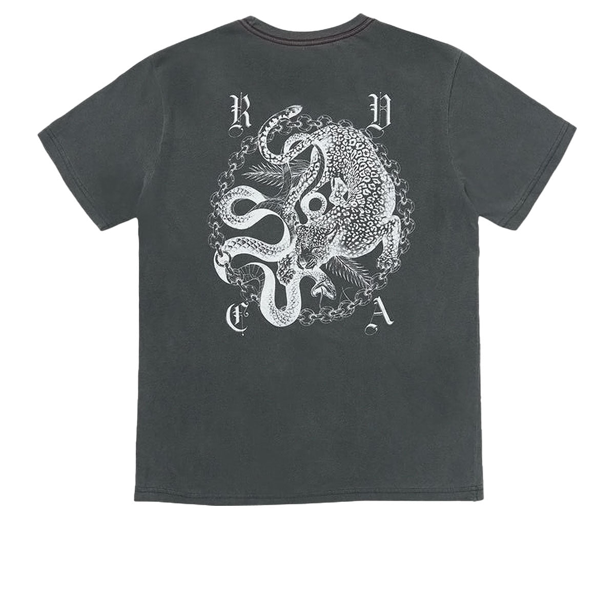 RVCA Benj Battle T-Shirt - Pirate Black image 1