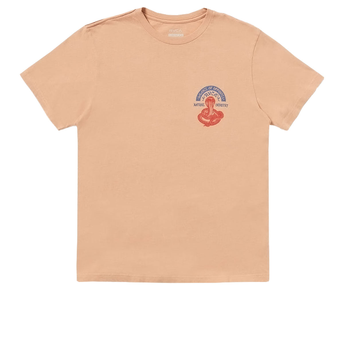 RVCA Snake Charmer T-Shirt - Sanddune image 1