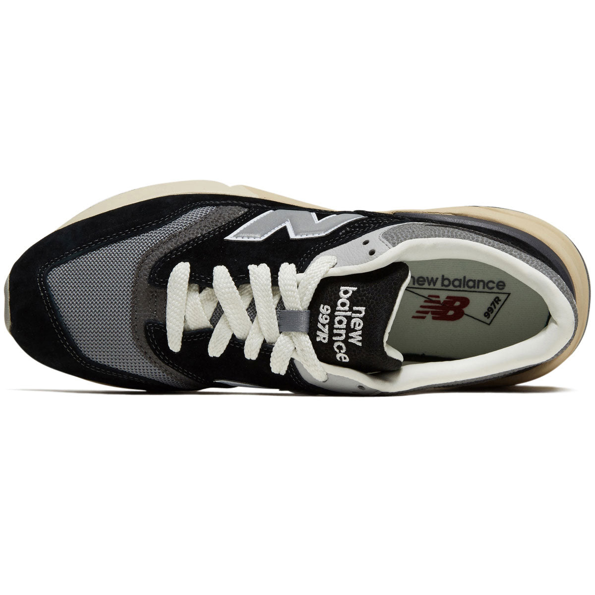 New Balance 997R Shoes - Black/Shadow Grey image 3