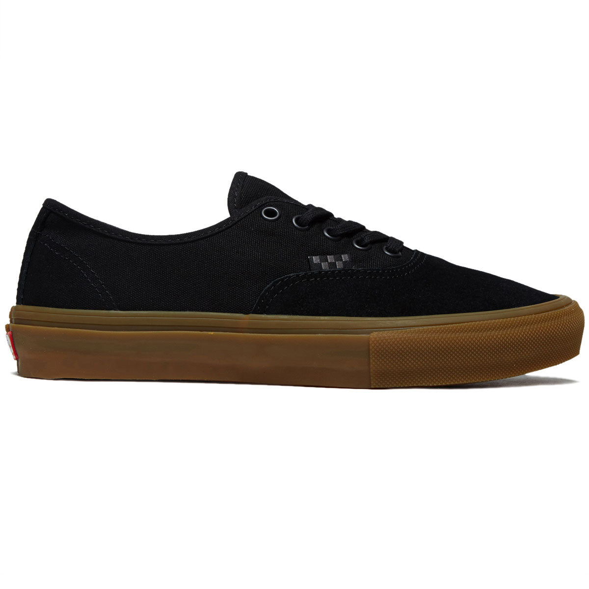 Vans Skate Authentic Shoes - Black/Black/Gum image 1