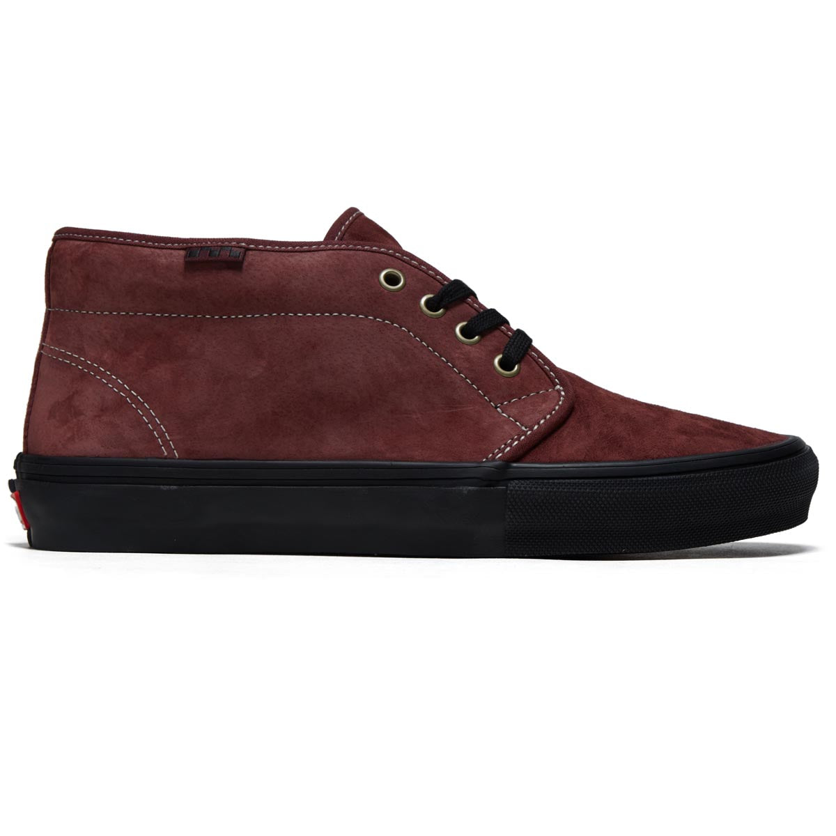 Vans Skate Chukka Shoes - Dark Red/Black image 1