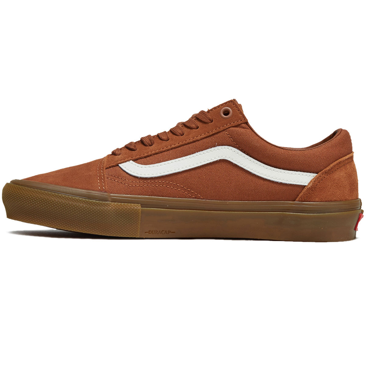 Vans Skate Old Skool Shoes - Brown/Gum image 2