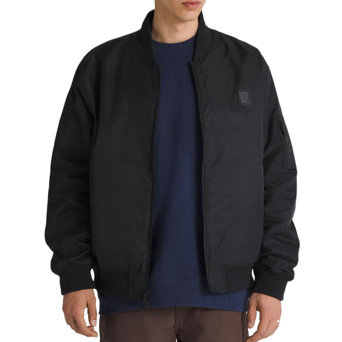 Vans Skate AVE Bomber Jacket - Black image 1