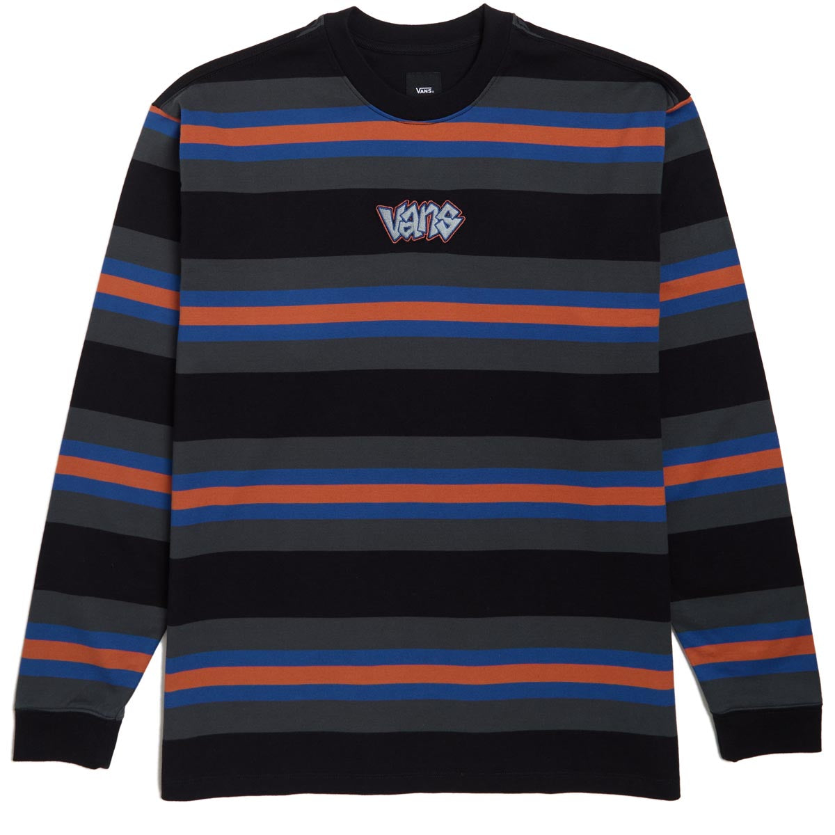 Vans Wilton Long Sleeve Shirt - Black/Asphalt image 1