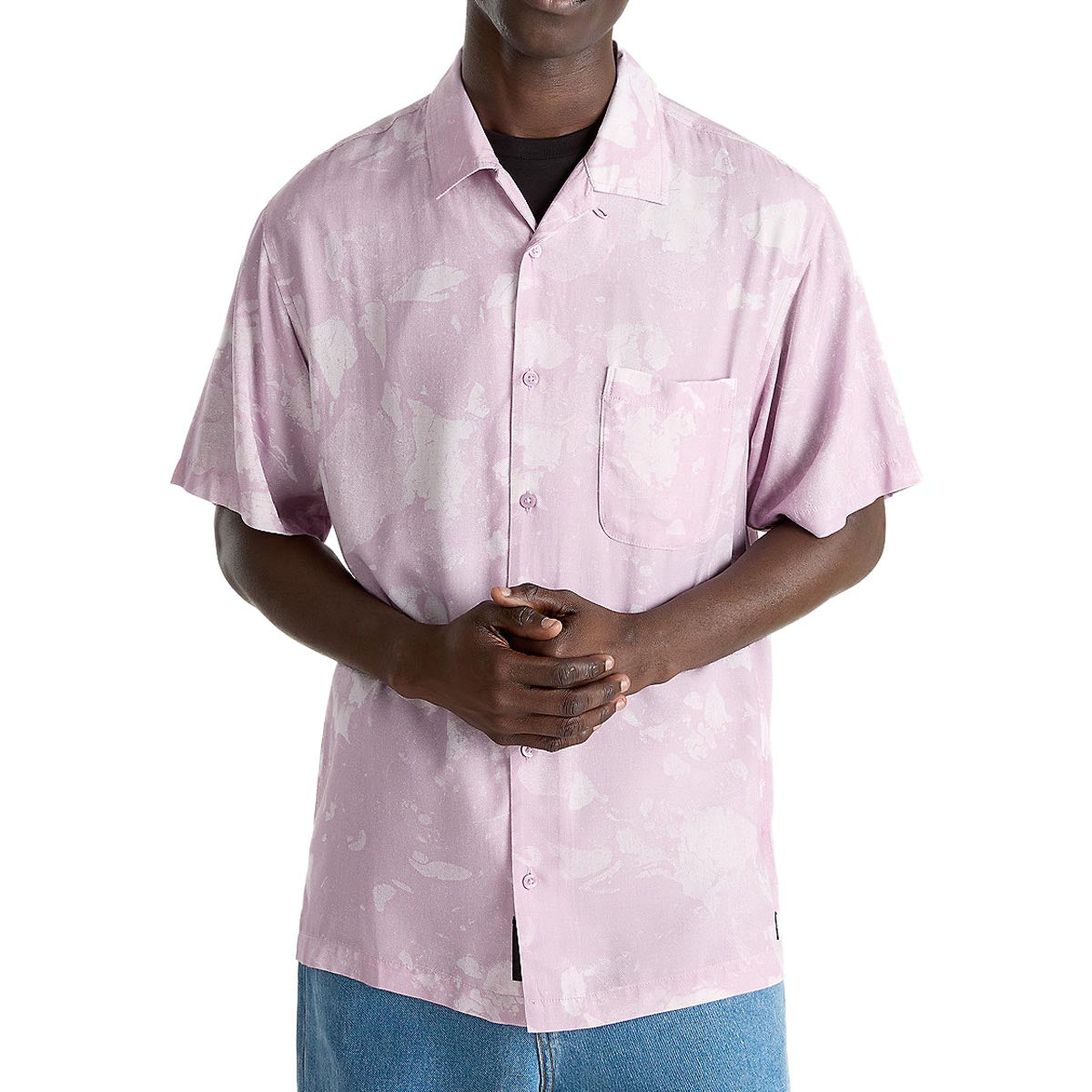 Vans Camp Loose Collar Shirt - Lavender Mist/Marshmallow image 1