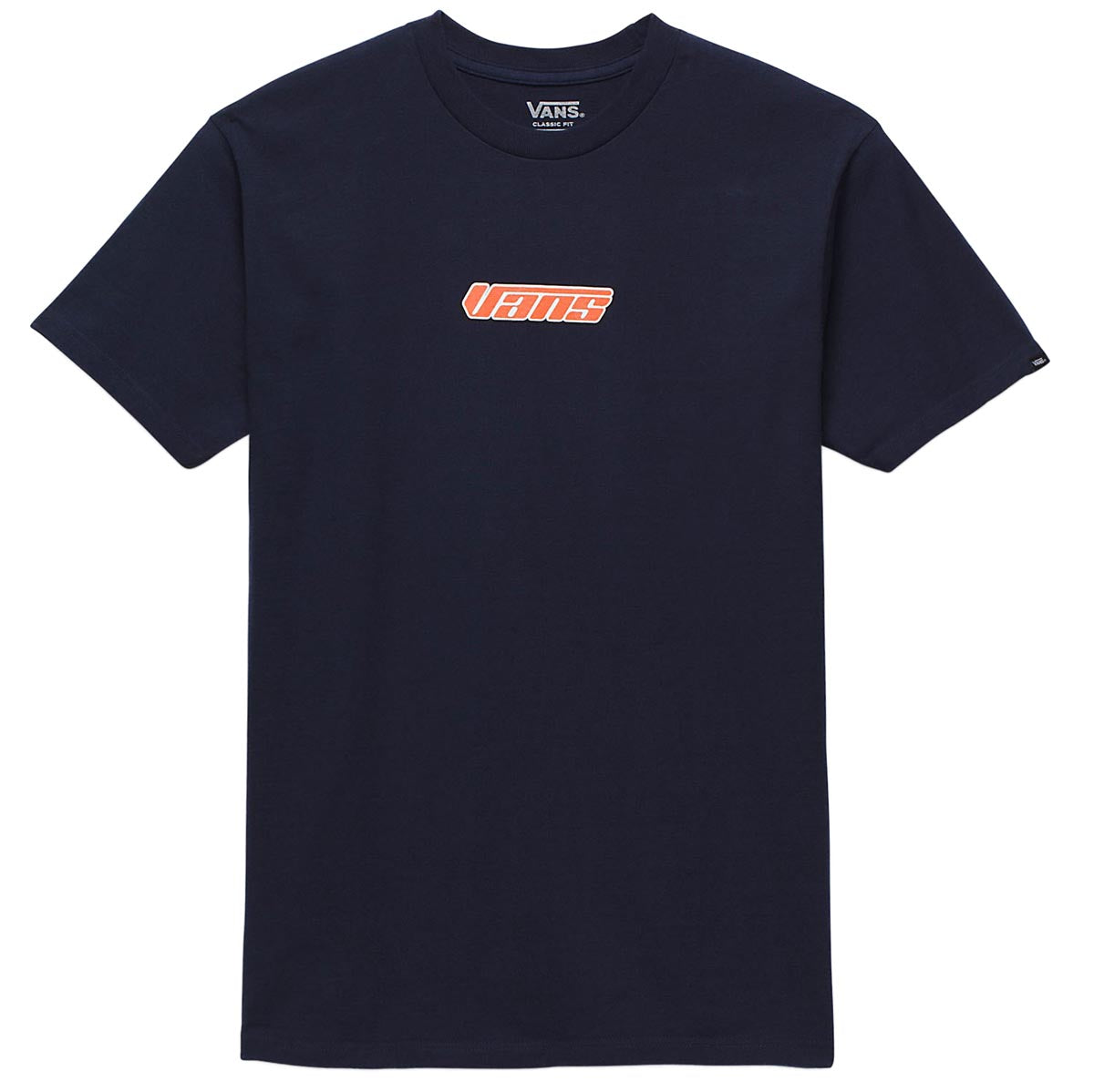 Vans Retro V T-Shirt - Navy image 1