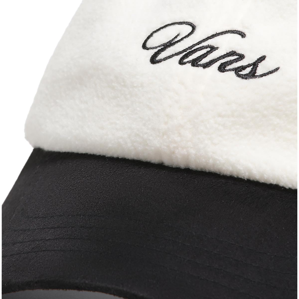 Vans Script Curved Bill Jockey Hat - Marshmallow image 3