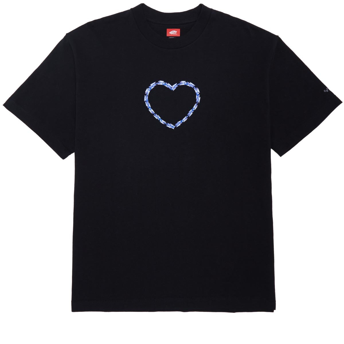 Vans Skate Blade Heart T-Shirt - Black image 1