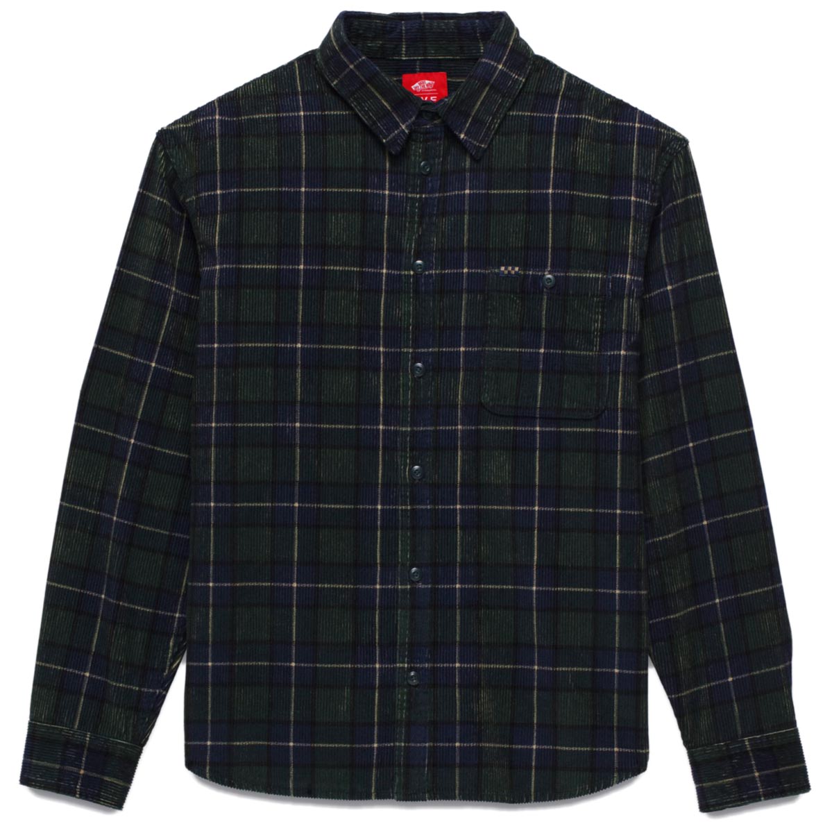 Vans AVE Long Sleeve Woven Shirt - Scarab image 4