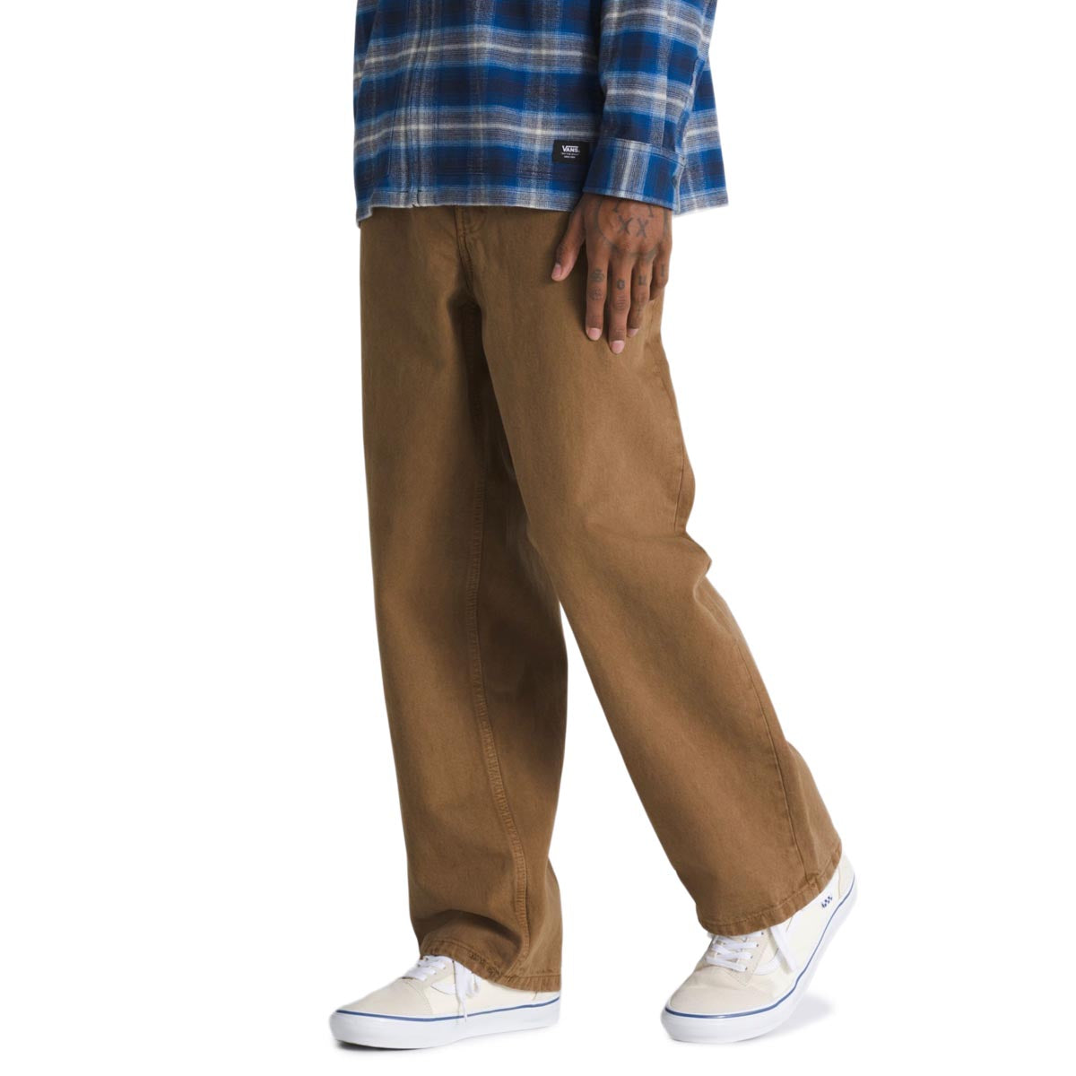 Vans Check-5 Baggy Denim Pants - Sepia image 3