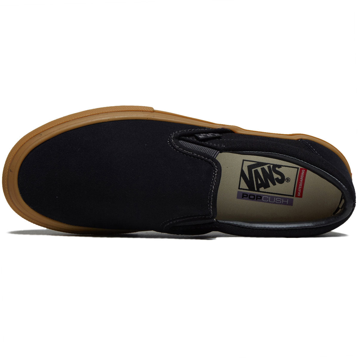 Vans Skate Slip-On Shoes - Charcoal/Gum image 2