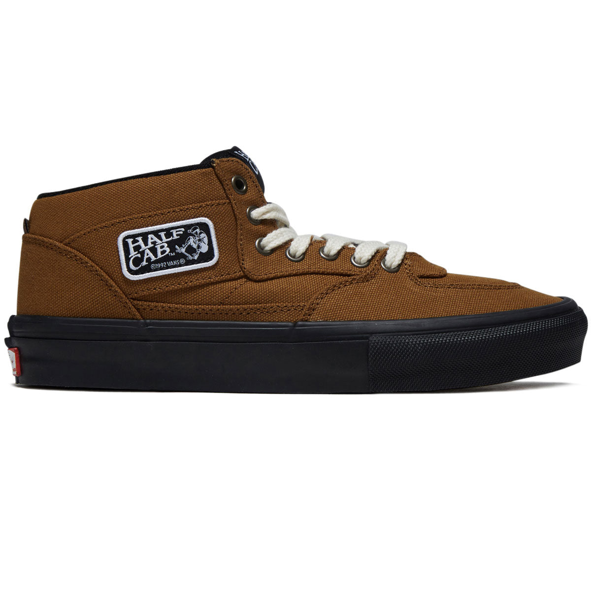 Vans Skate Half Cab Shoes - Duck Canvas Golden Brown/Black image 1