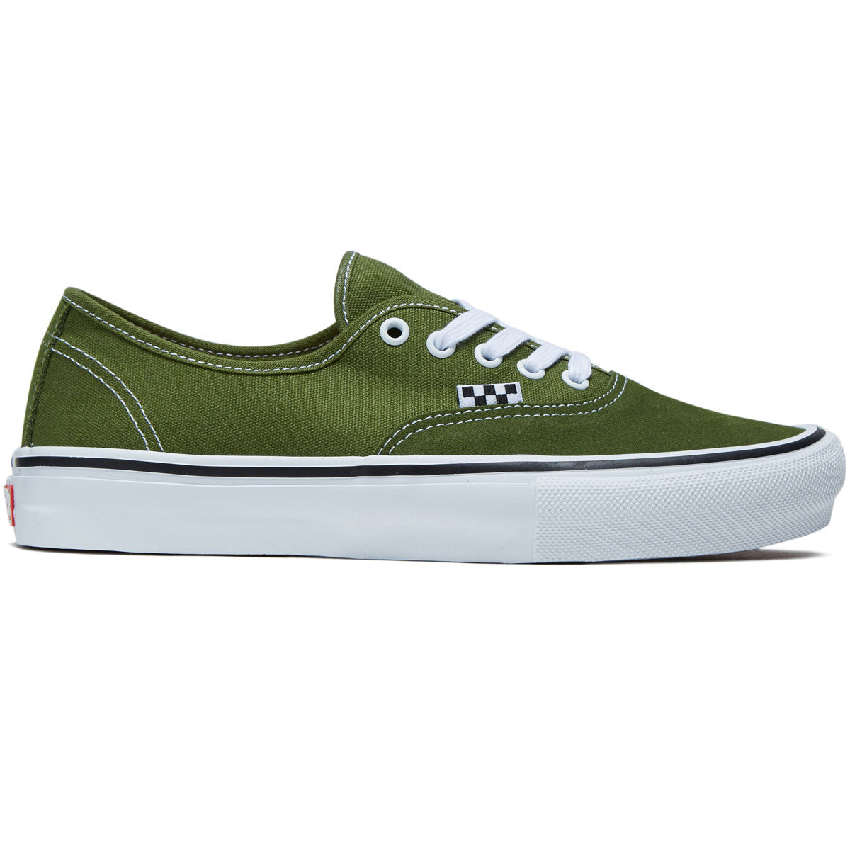 Vans Skate Authentic Shoes - Green/White image 1