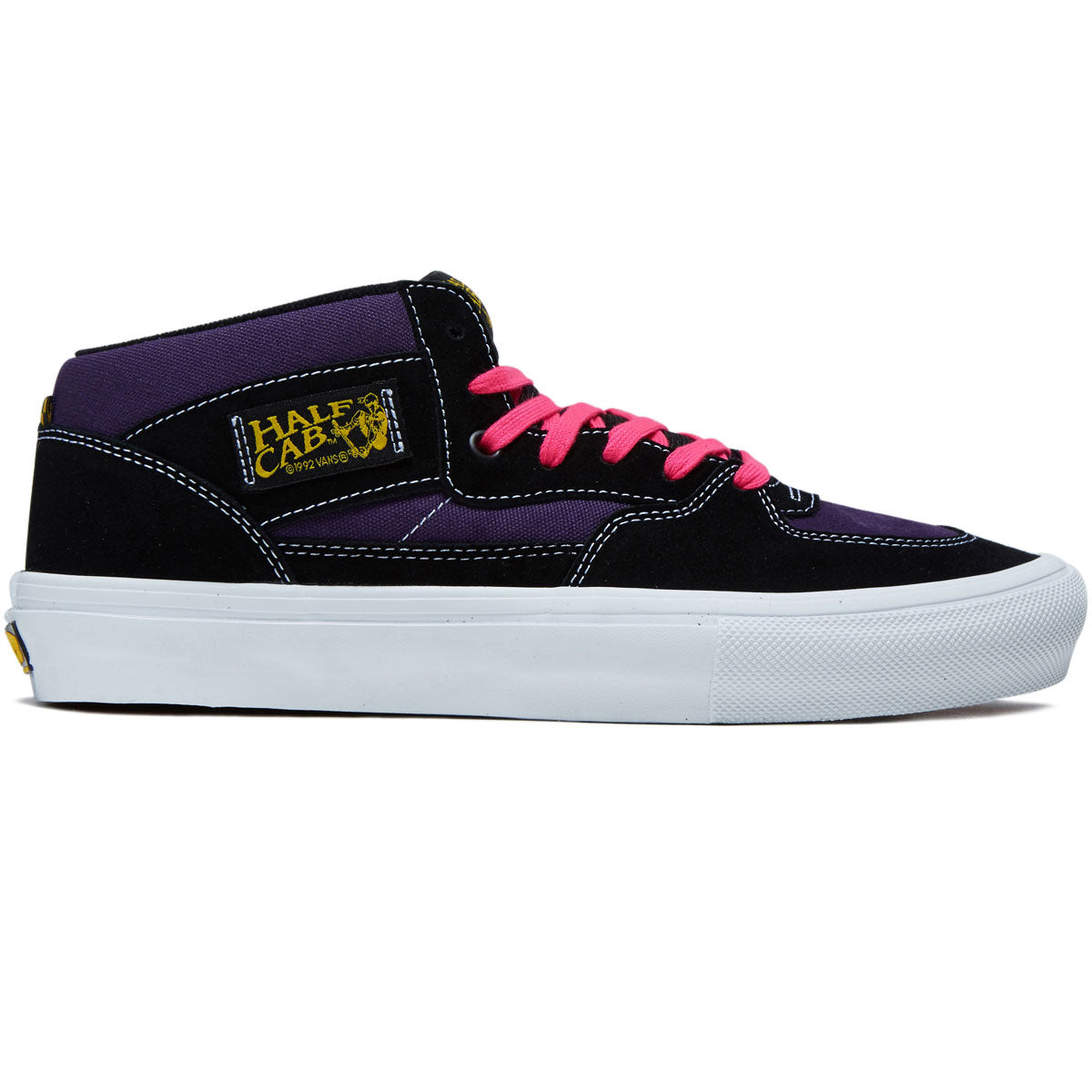 Vans Skate Half Cab Shoes - Black/Purple image 1