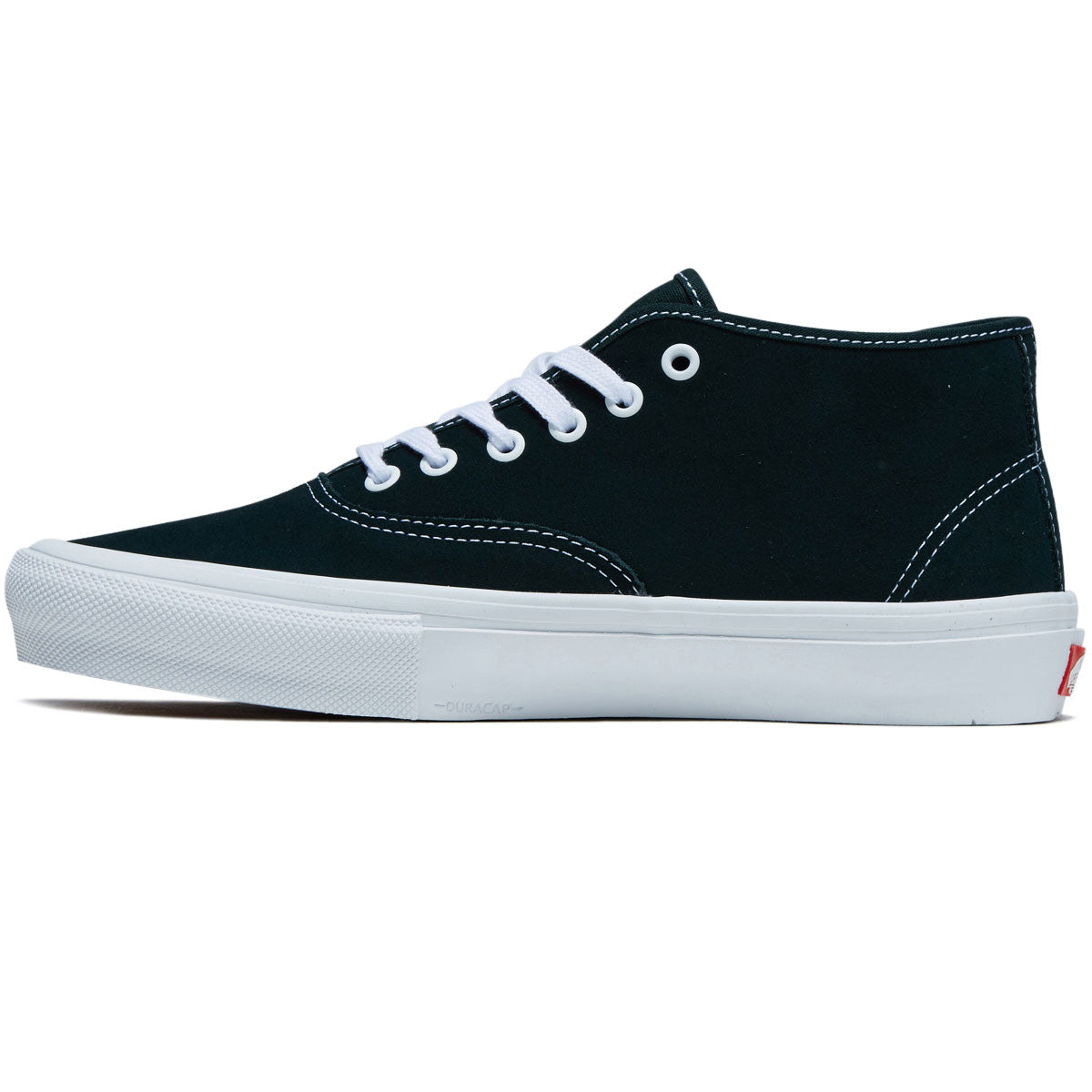 Vans Skate Authentic Mid Shoes - Dark Forest image 2