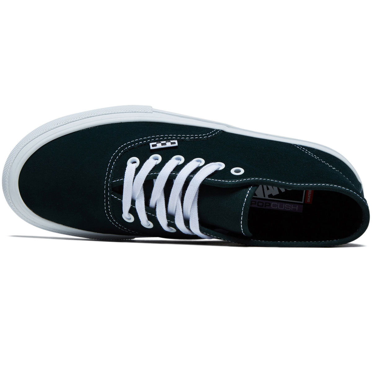 Vans Skate Authentic Mid Shoes - Dark Forest image 3