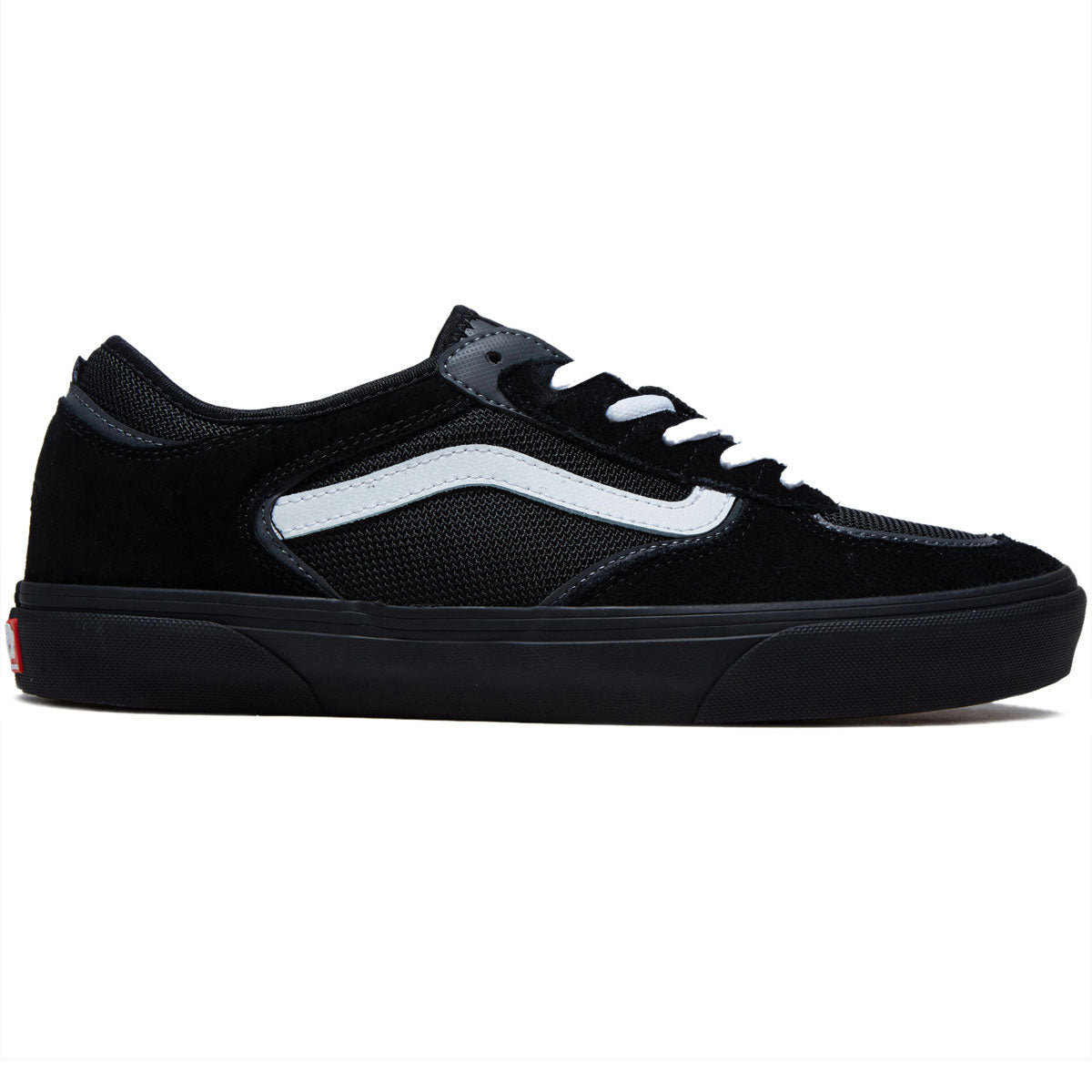 Vans Skate Rowley Shoes - Black/White/Black image 1