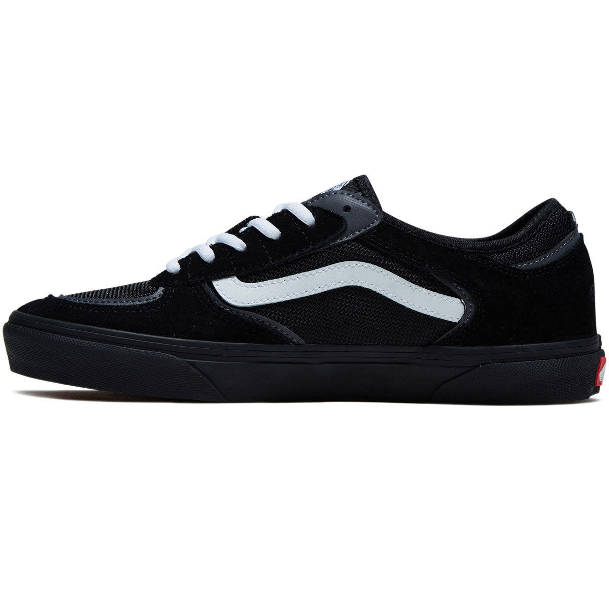 Vans Skate Rowley Shoes - Black/White/Black image 2