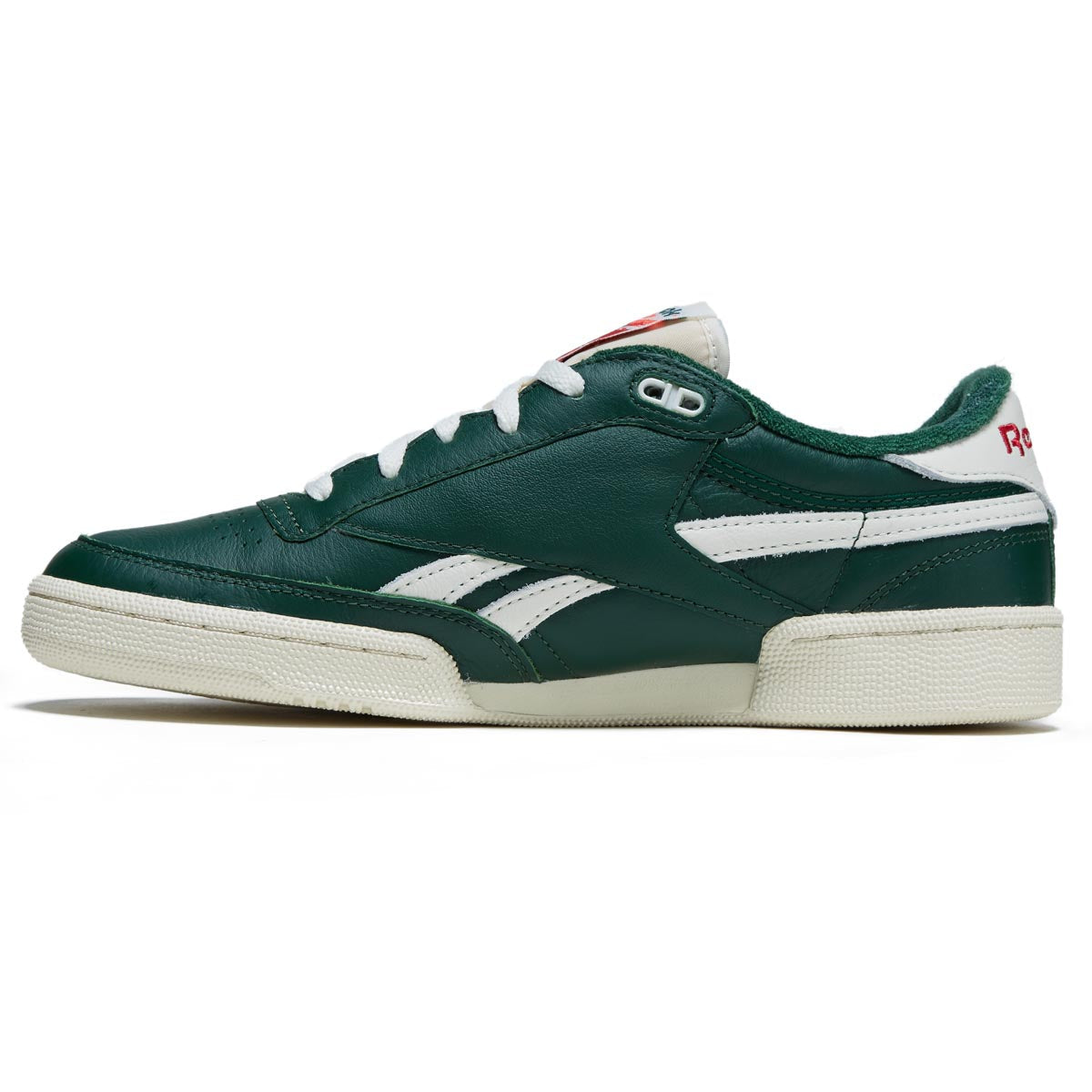 Reebok Club C Revenge Vintage Shoes - Dark Green/Chalk/Neon Cherry image 2