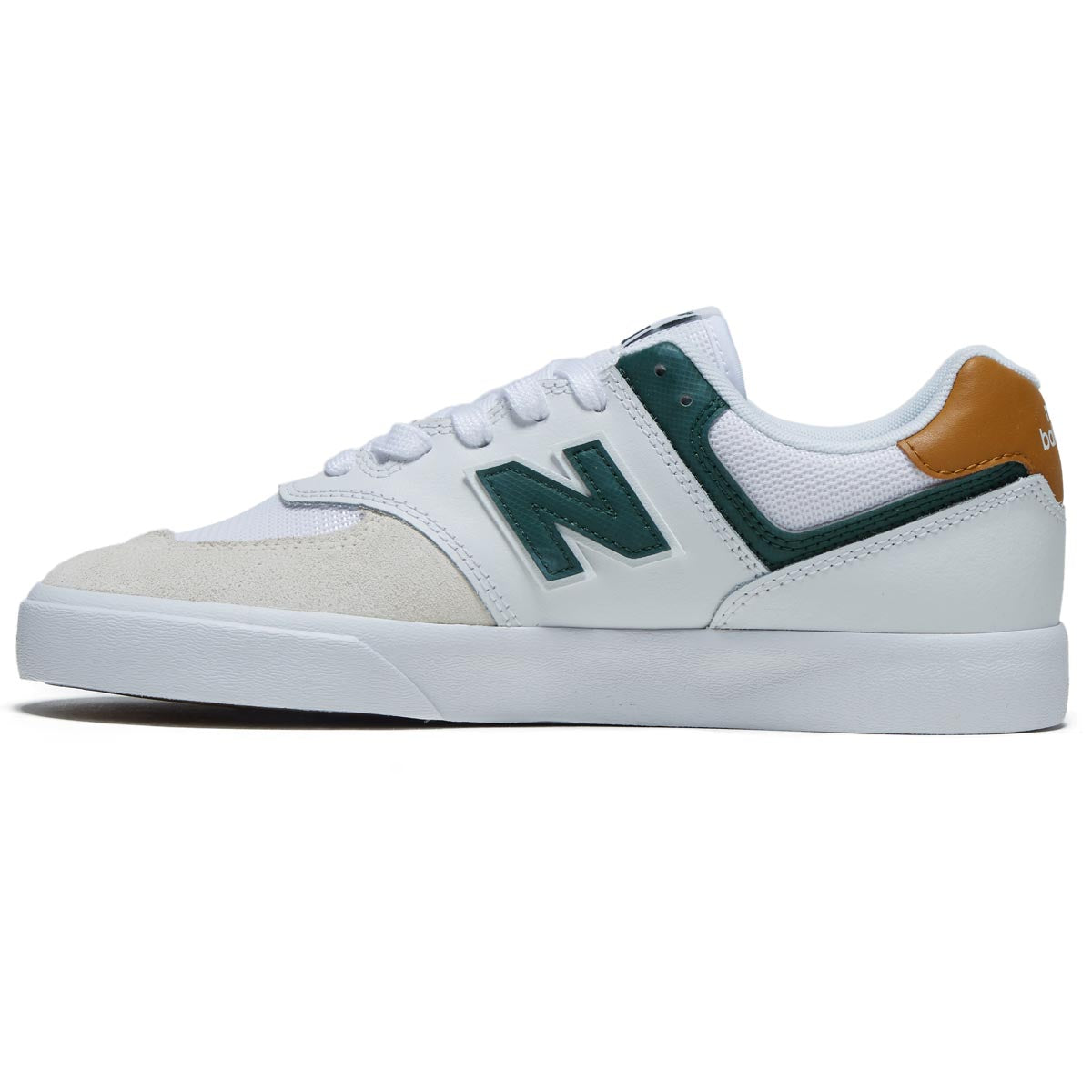 New Balance 574 Vulc Wide Shoes - White image 2